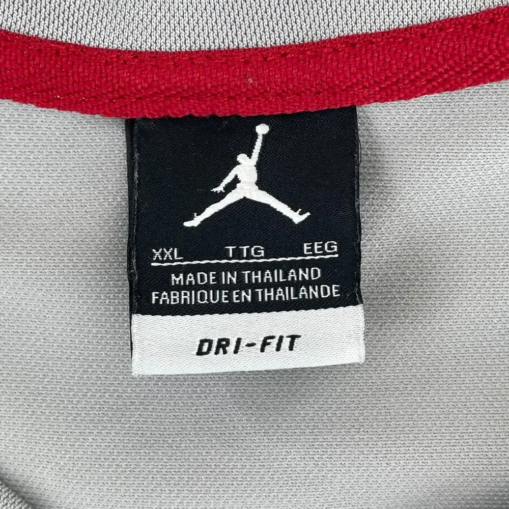 Nike Air Jordan Jersey Men 2XL Grey ColorBlock‎ Competition Sleeveless NWOT